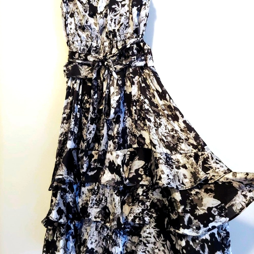 Jacob Belted Ruffle Mini Dress, Sz M